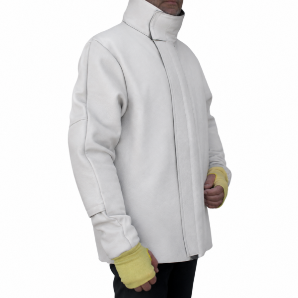 veste soudure blanche